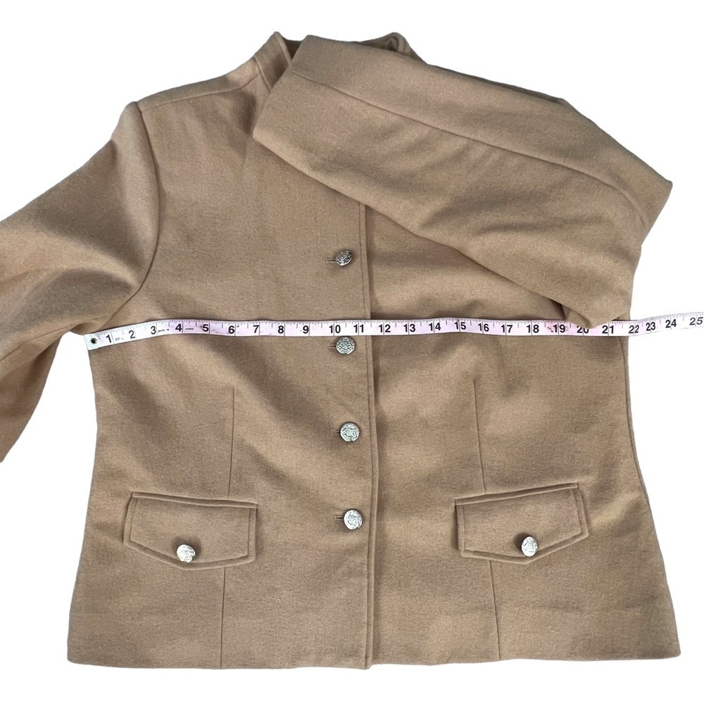 Mark Reed Wool Jacket Womens Petite Size 14 - Picture 10 of 13